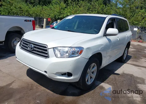 2009 Toyota Highlander z USA, uszkodzony, nr VIN JTEDA41A092006214